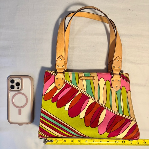 Kate Spade Tropical Colorful Pucci Inspired Bag - Picture 2 of 5